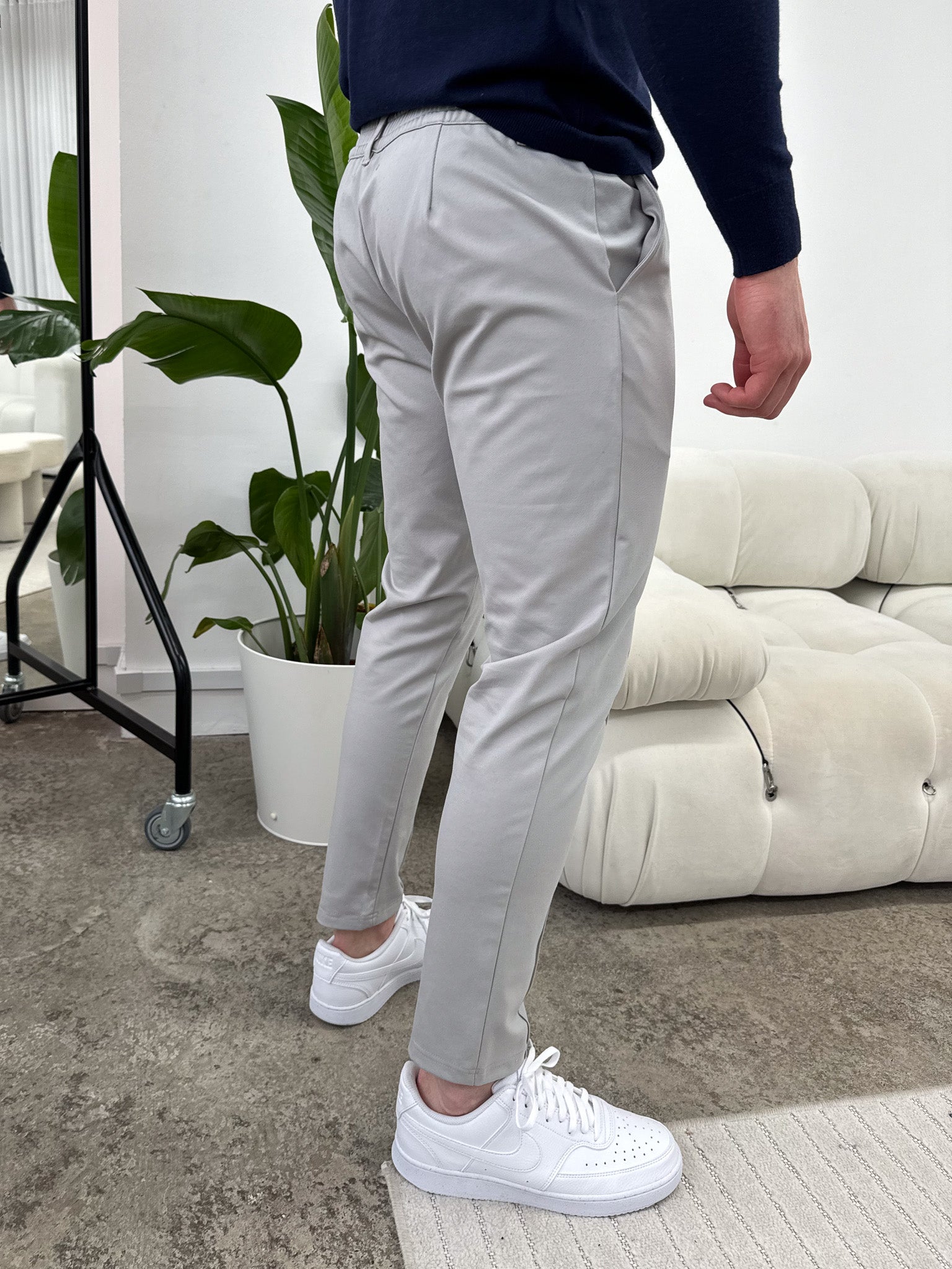 capone Luxe Pantalones - Gris
