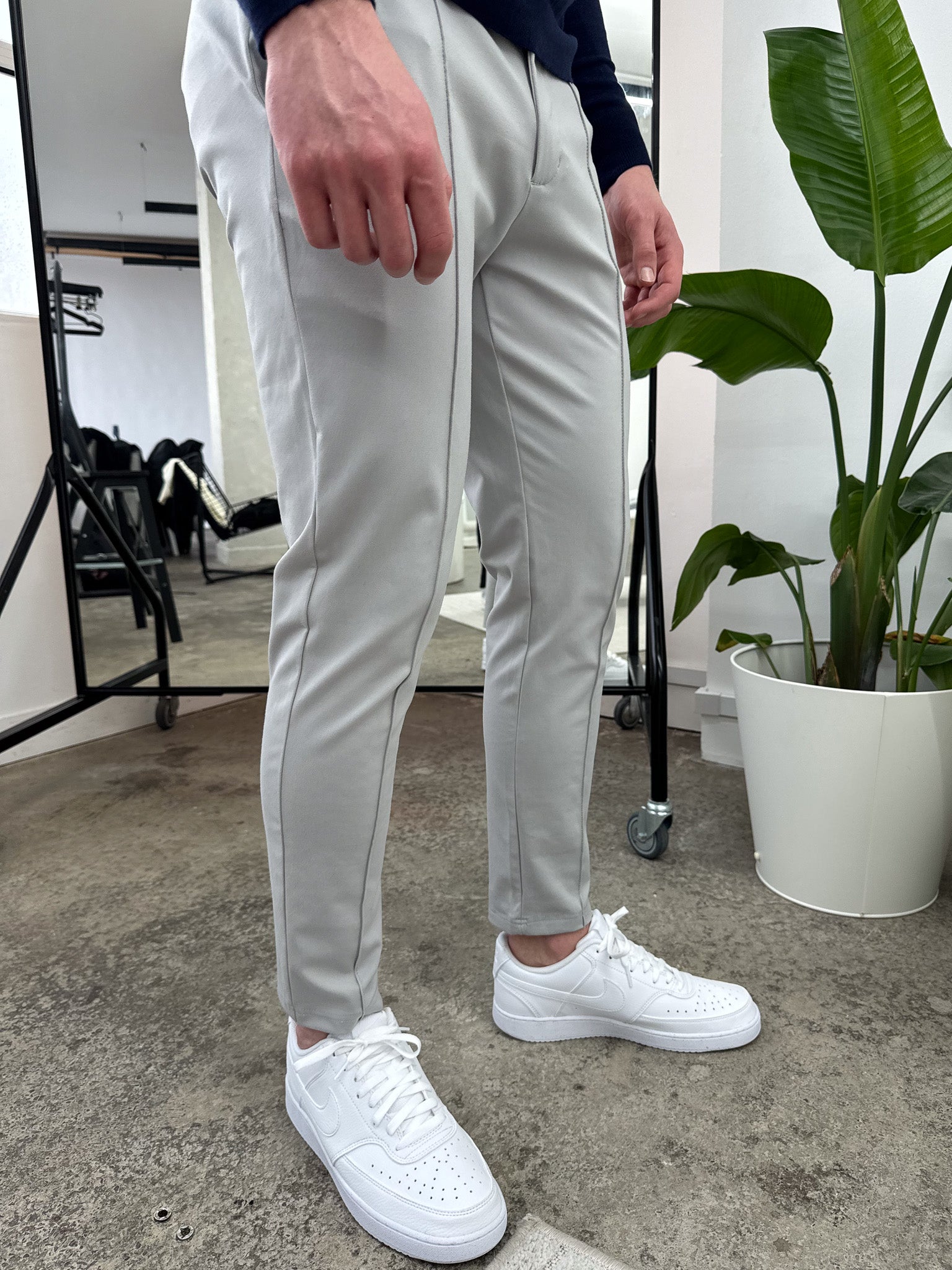 capone Luxe Pantalones - Gris