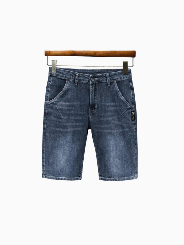 Pantaloncini di jeans Carpenter - Blu lavato