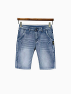 Short en jean Carpenter - Bleu lavé
