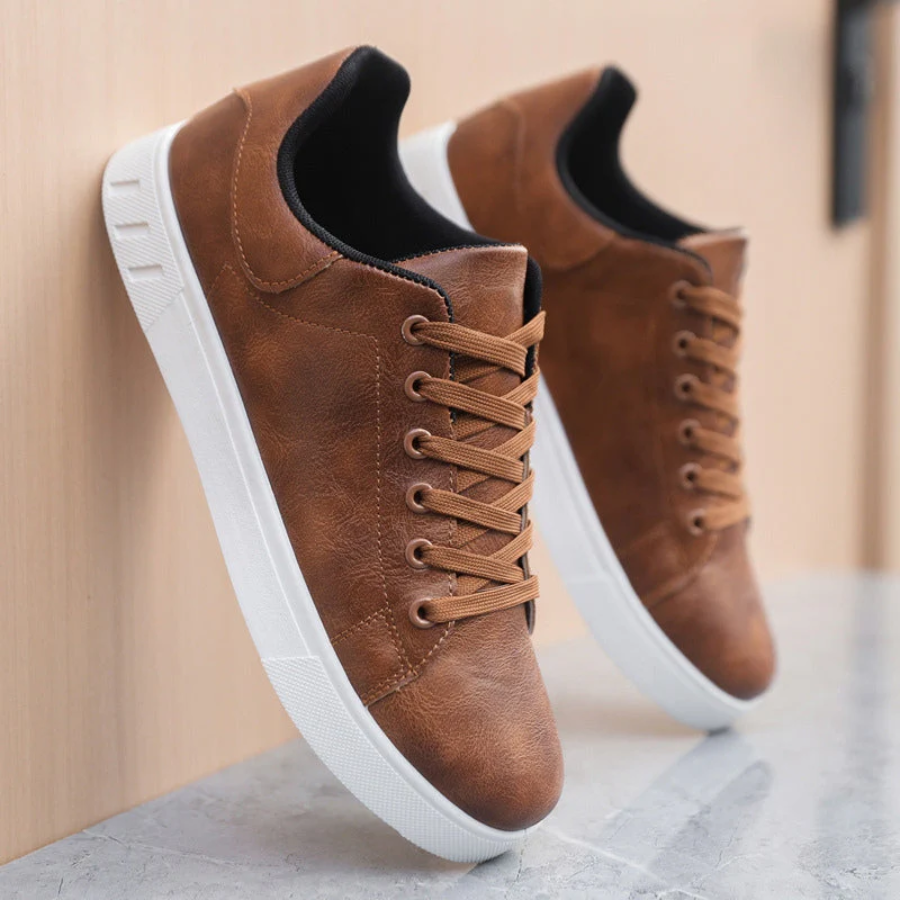 Elliot |Men's Casual Sneakers - Schnürer aus Kunstleder