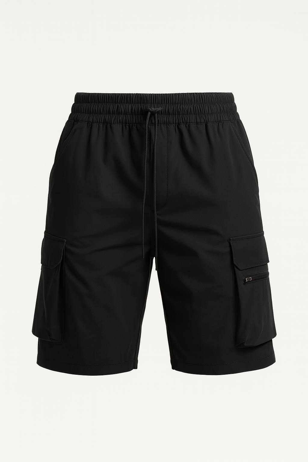 Pantalones cortos cargo - Negro