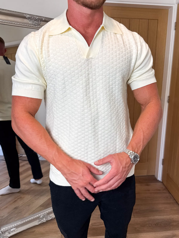 The Monaco polo shirt - Cream