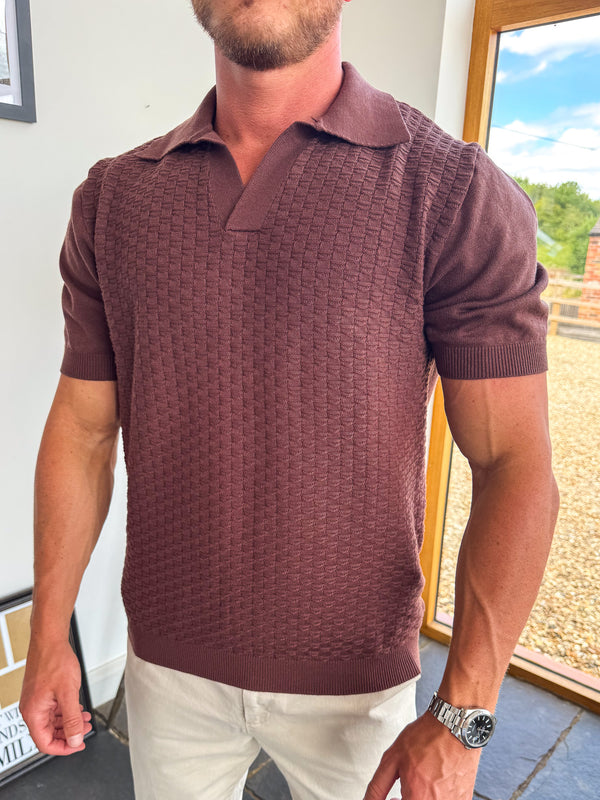 The Monaco polo shirt - Brown