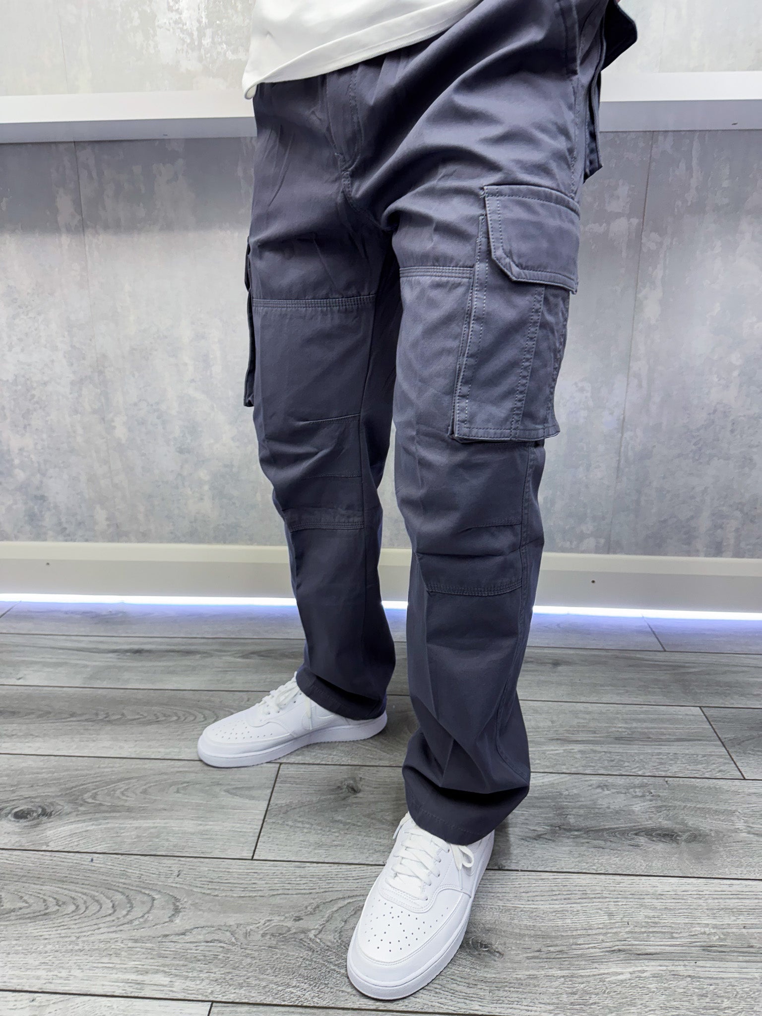 Pantalón de carga de día a día - gris