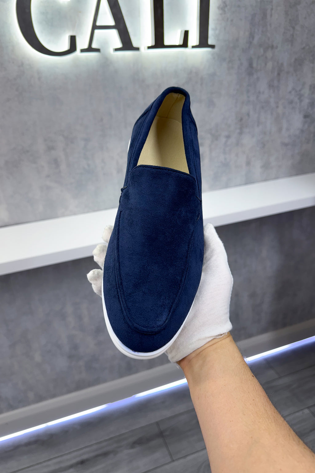 Promenade Loafers - Marineblau