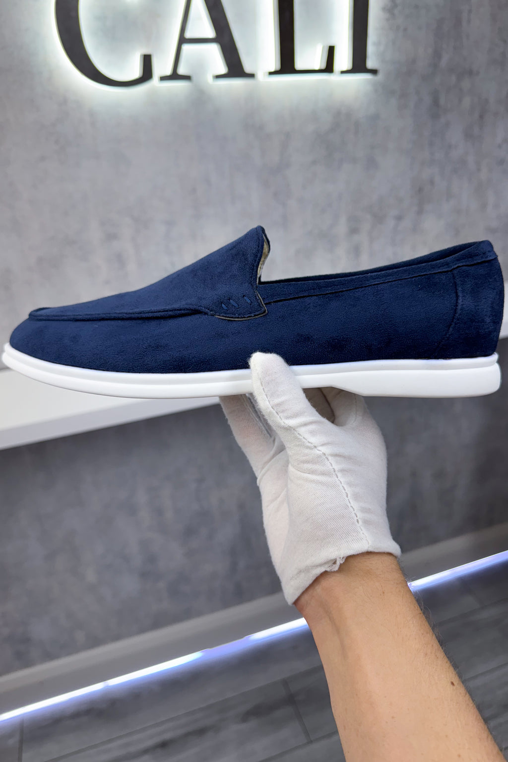 Promenade Loafers - Marineblau