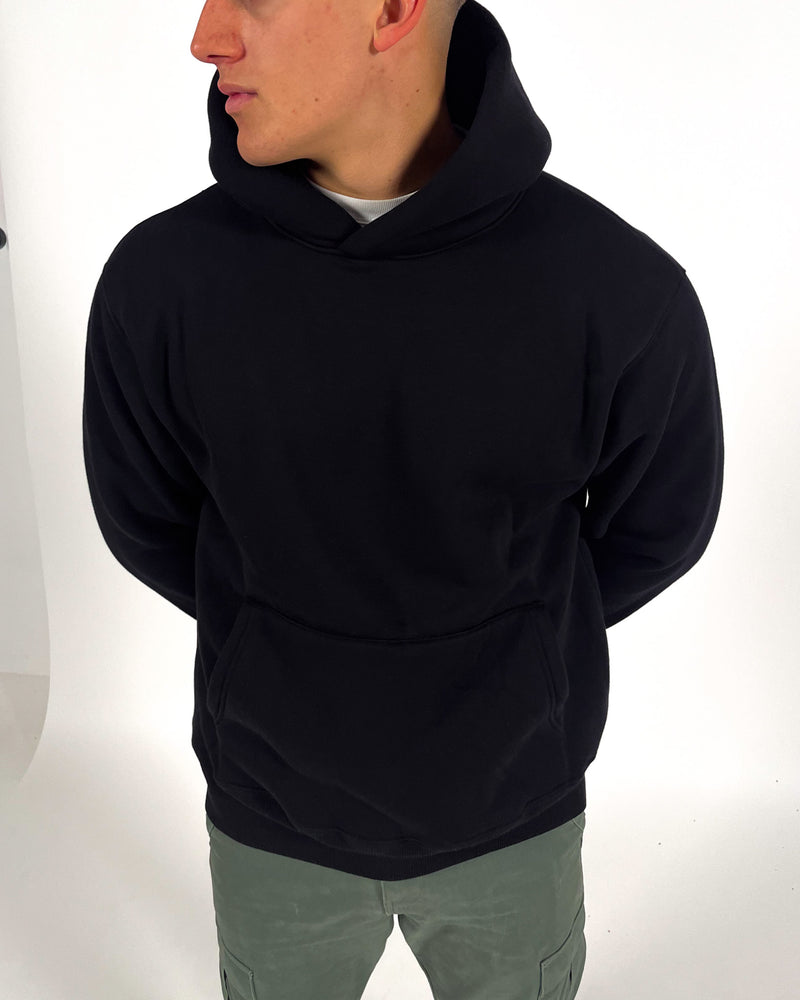 Essentiële oversized Cali Hoodie - Zwart