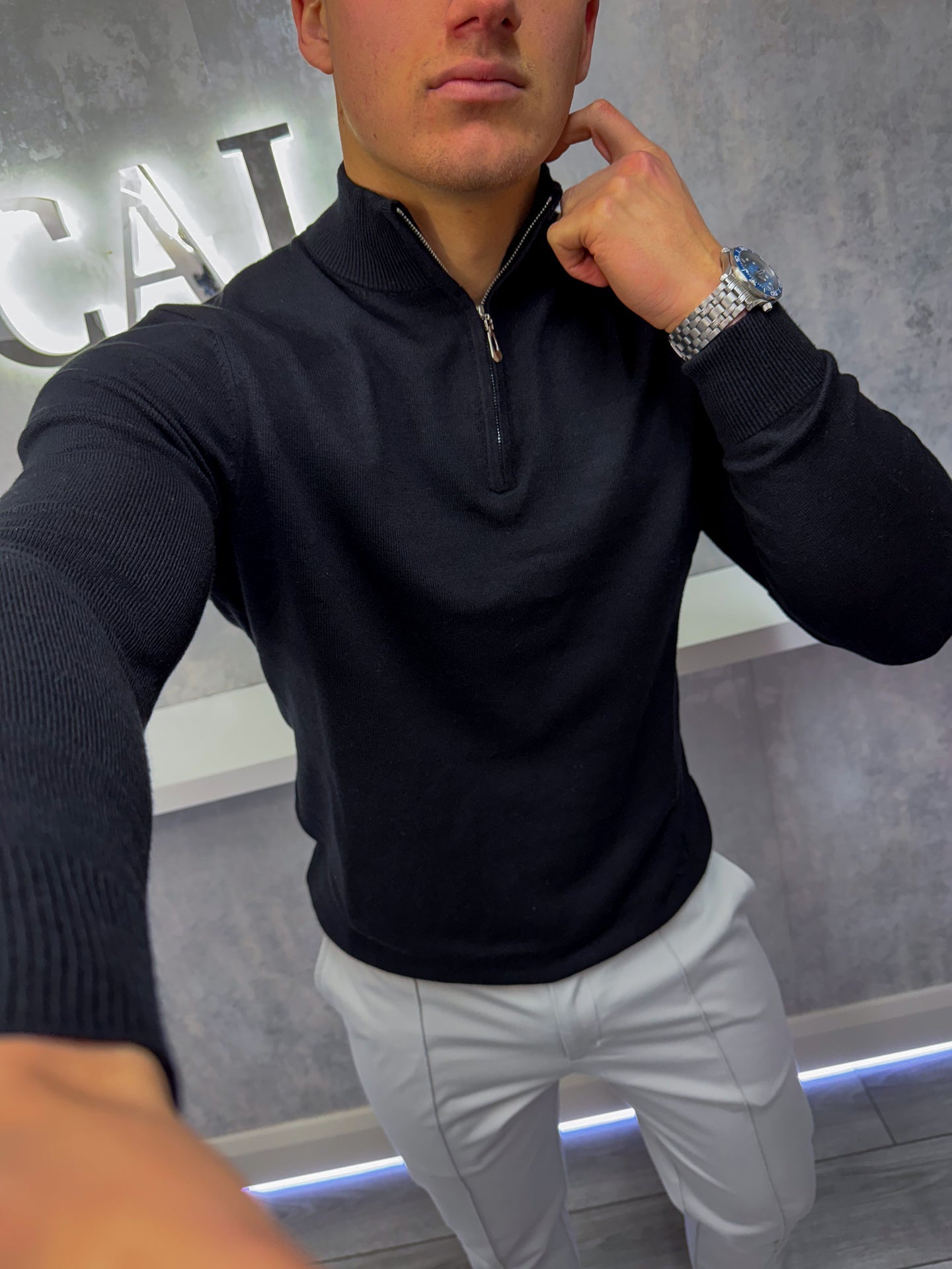 The Costello - Half Zip Sweater - Super Deal