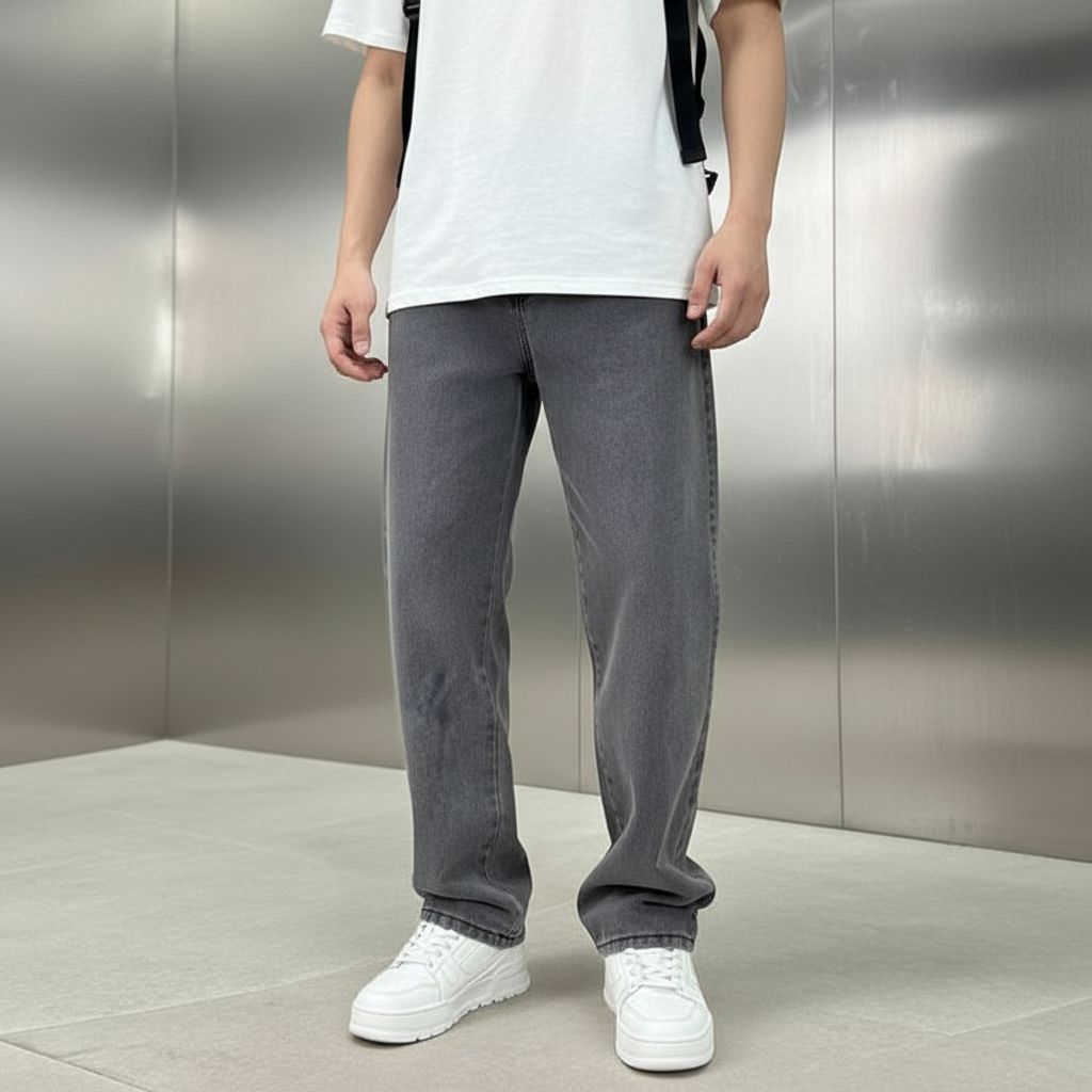 Jeraco | Stylische Straight Leg Jeans für Männer