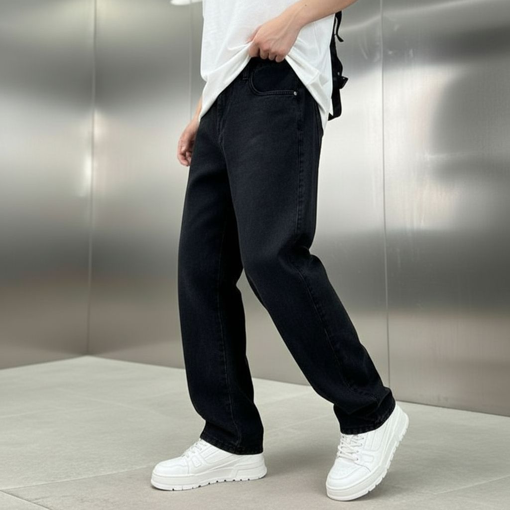 Jeraco | Stylische Straight Leg Jeans für Männer