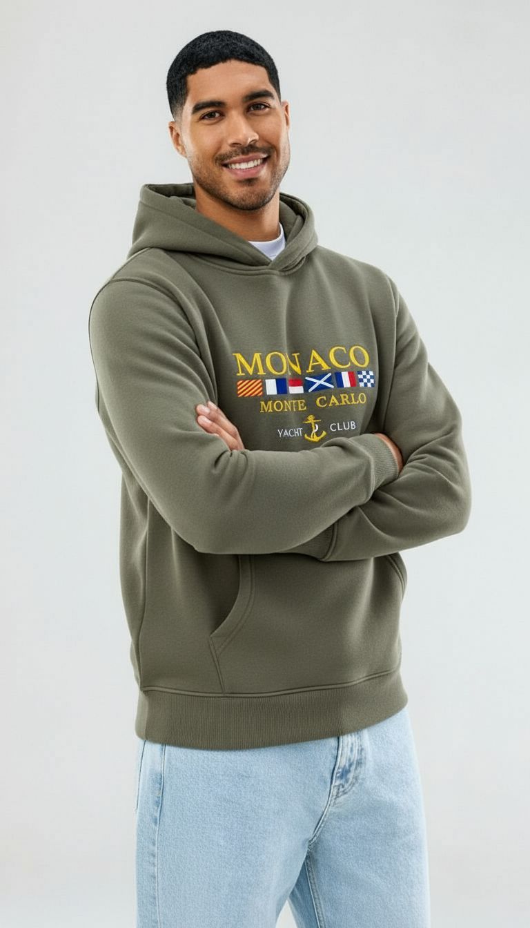 Yacht Club | Felpa con cappuccio oversize da uomo