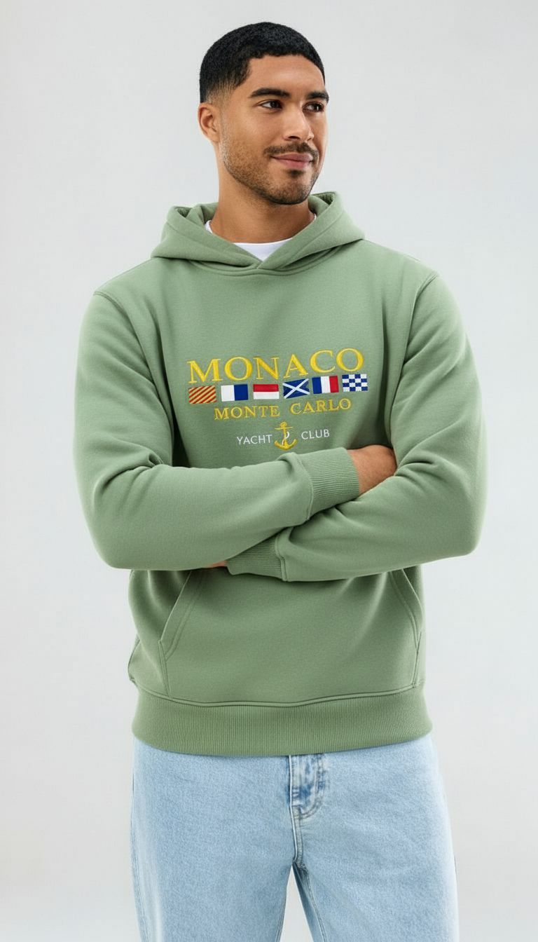 Yacht Club | Felpa con cappuccio oversize da uomo