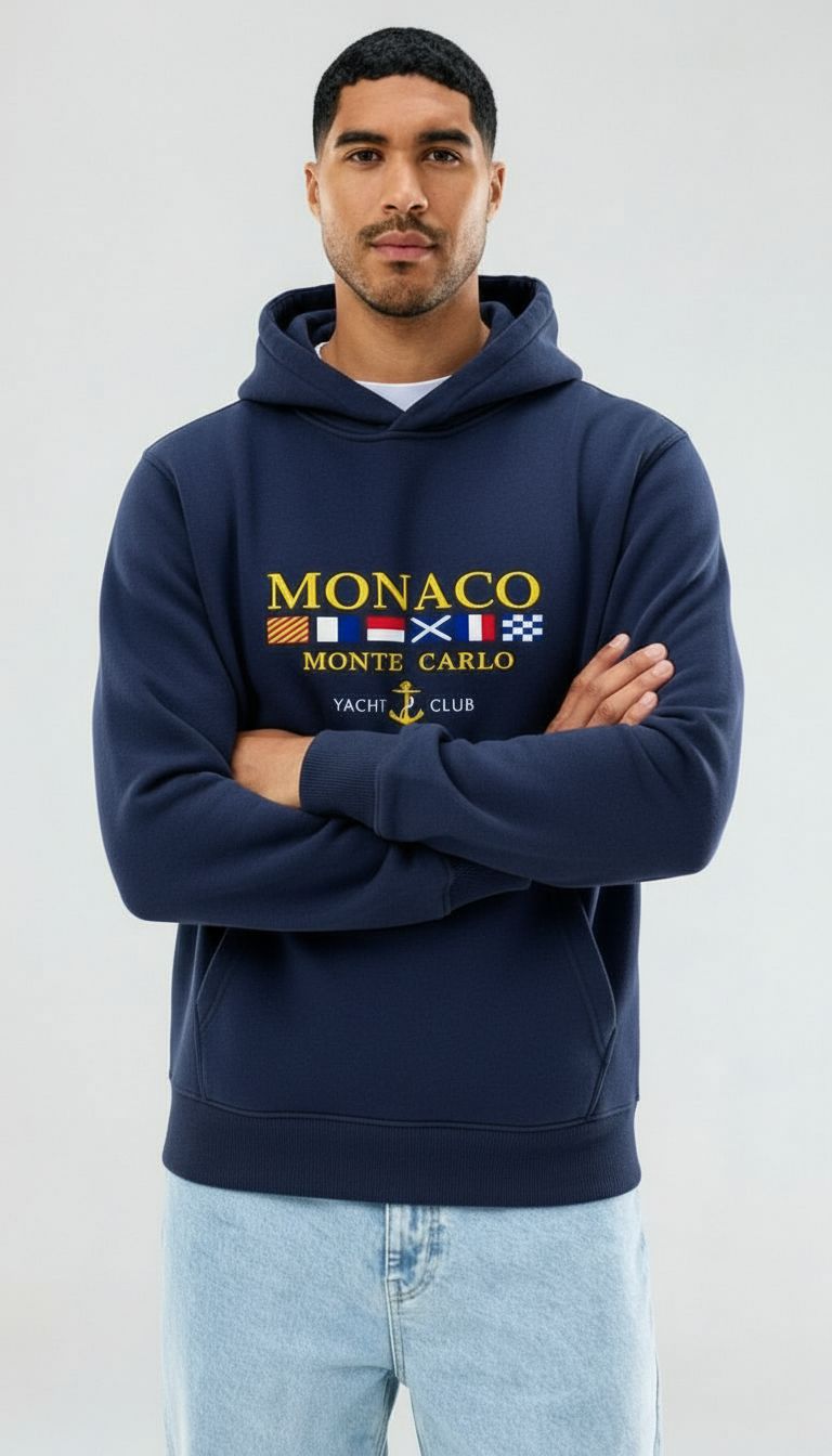 Yacht Club | Felpa con cappuccio oversize da uomo