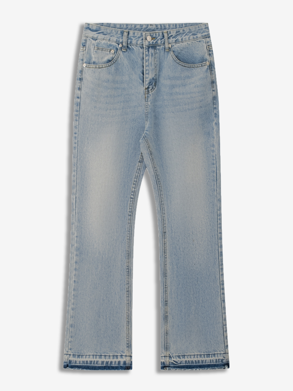 Jean évasé pour homme - Bleu clair