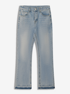 Jean évasé pour homme - Bleu clair