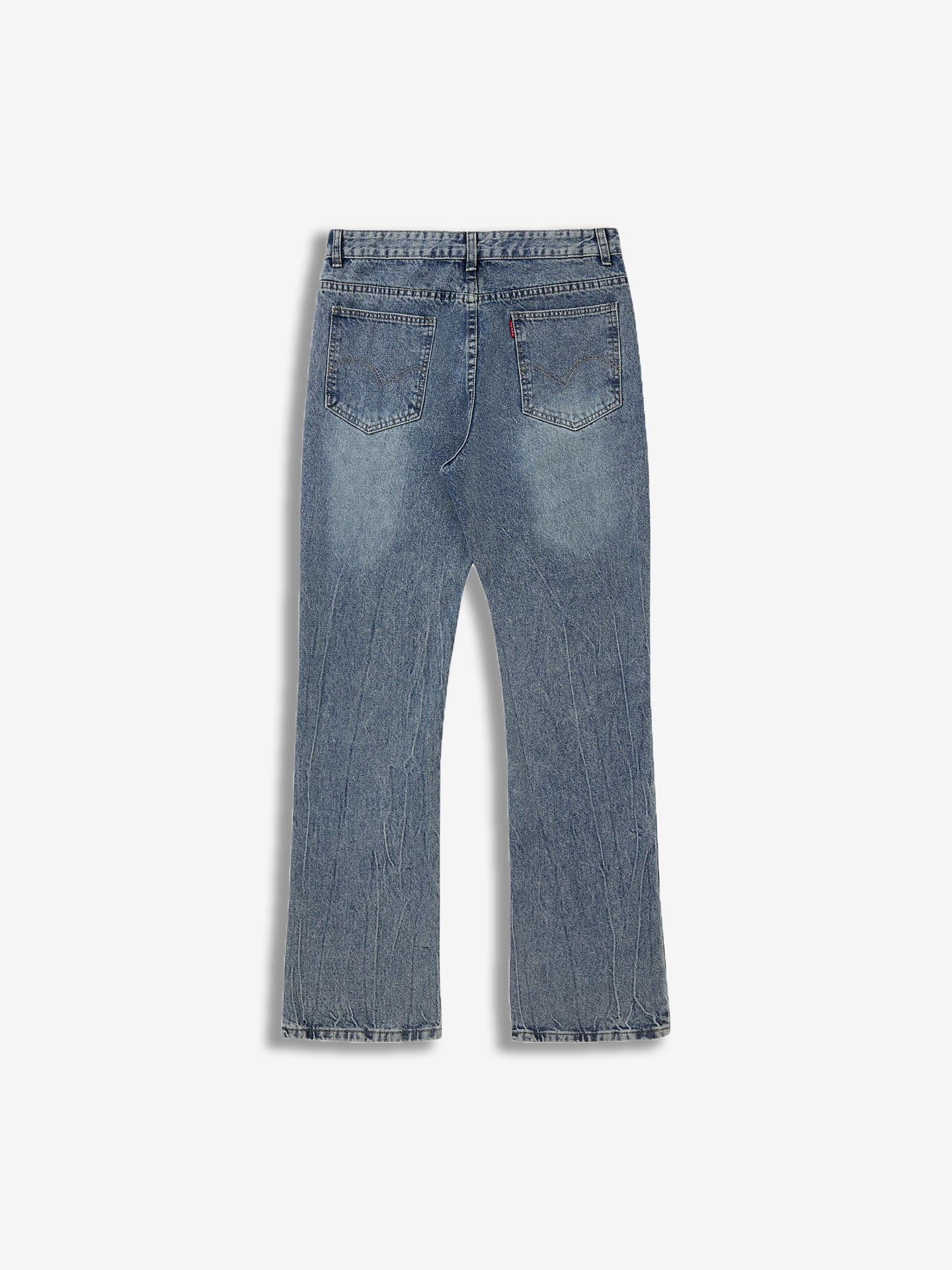 Jean évasé pour homme - Bleu clair