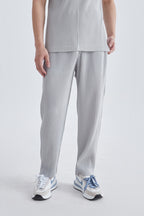 Pantalon à plis - Gris clair
