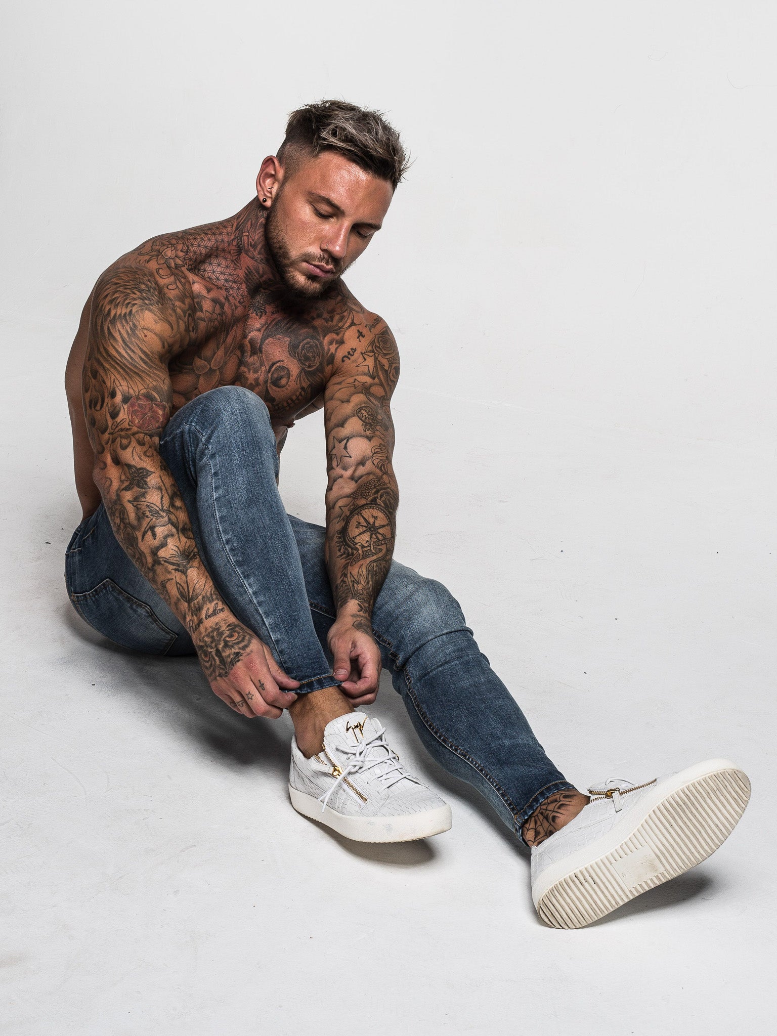 I jeans Luciano - Blu lavati