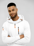 Men's Casual Hooded Jacket – Lightweight Zip-Up Windbreaker for Spring & Fall Outdoor Wear