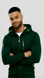 Men's Casual Hooded Jacket – Lightweight Zip-Up Windbreaker for Spring & Fall Outdoor Wear