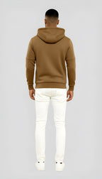 Men's Casual Hooded Jacket – Lightweight Zip-Up Windbreaker for Spring & Fall Outdoor Wear