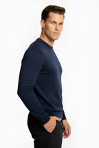 The Milano - Knitted mens sweater , Classic fitted look