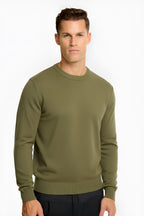 The Milano - Knitted mens sweater , Classic fitted look
