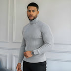 Men’s Classic Turtleneck Sweater – Soft, Warm & Stylish Knitwear