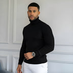 Men’s Classic Turtleneck Sweater – Soft, Warm & Stylish Knitwear