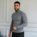 Men’s Classic Turtleneck Sweater – Soft, Warm & Stylish Knitwear