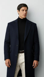 Harry | Trench-coat à boutons longs pour homme