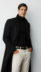 Harry | Trench-coat à boutons longs pour homme