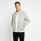 Men’s Lightweight Bomber Jacket - Sporty, Breathable & Stylish Casual Outerwear