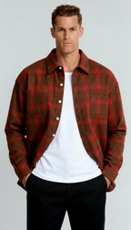 Geruit herenoverhemd - Klassiek ruitpatroon, comfortabele pasvorm en veelzijdige stijl