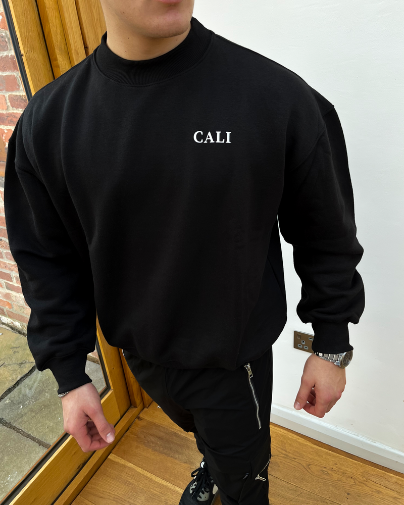 CALI LOYALTY CLUB SWEATSHIRT - BLACK